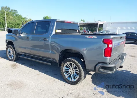 2020 Chevrolet Silverado 1500 4Wd Short Bed Custom/4Wd Standard Bed Custom from USA, damaged, VIN 1GCUYBEF1LZ201263